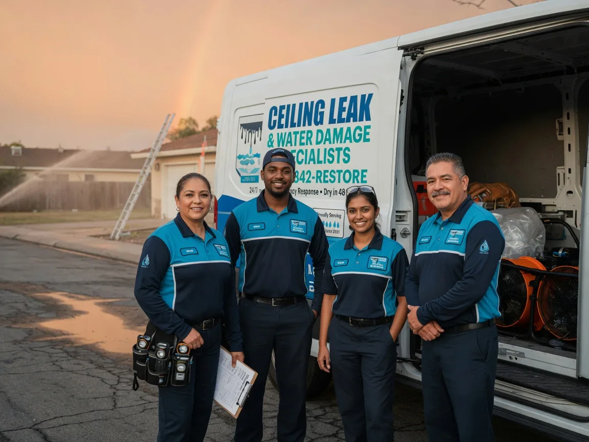 Ceiling Leak Cleanup company in North Street, MI