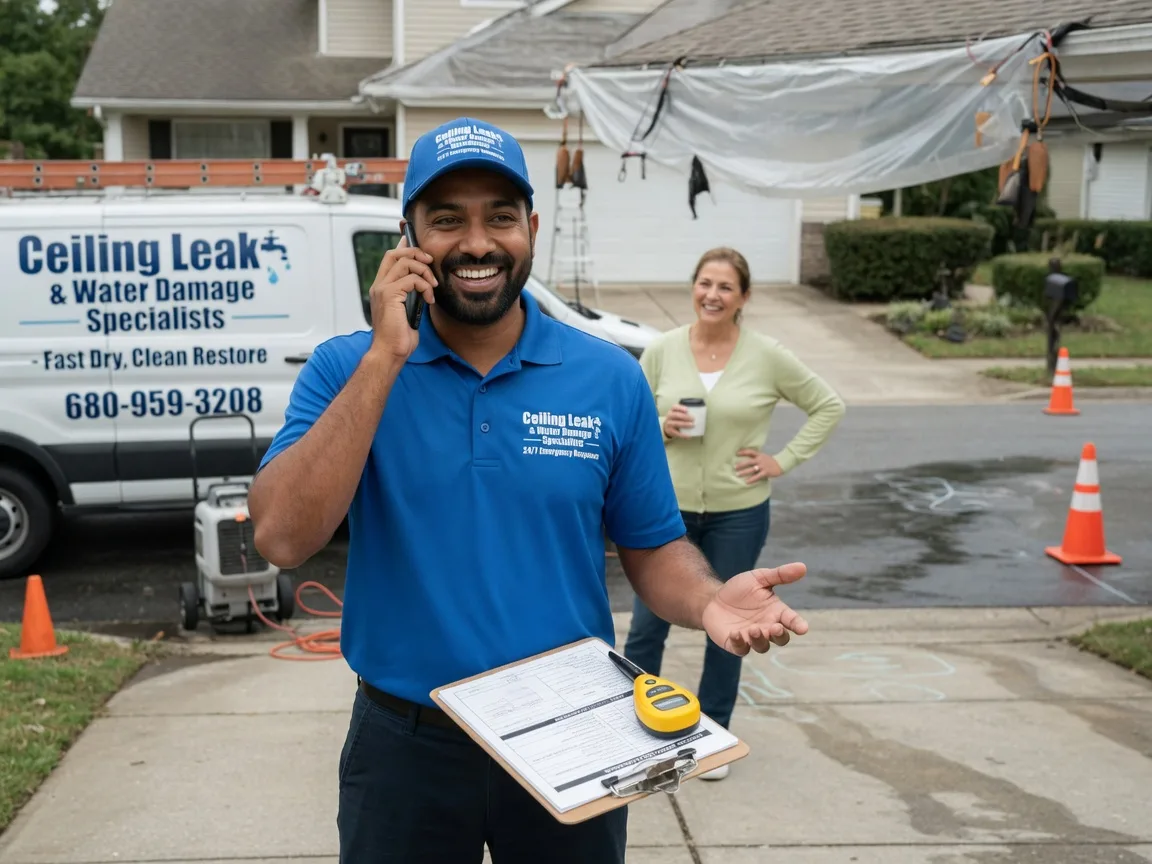 Ceiling Leak Cleanup North Street, MI FAQs